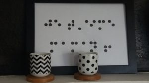cadre braille