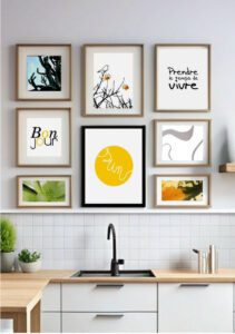 Boutique de décoration murale. Art digital à télécharger